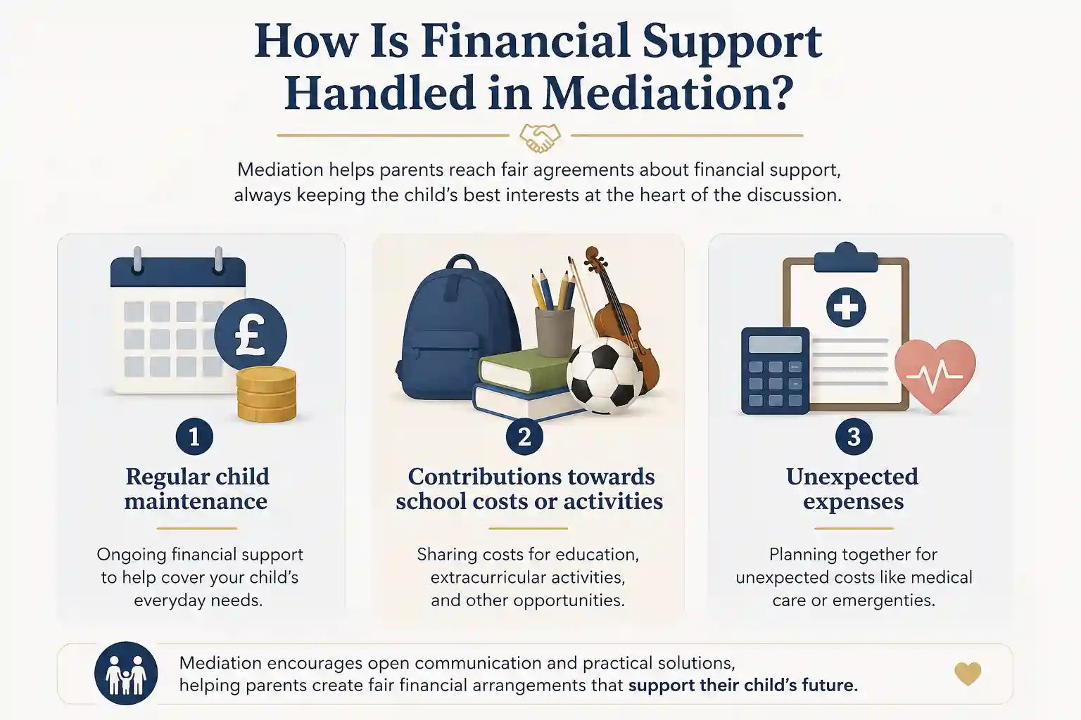 How Is Financial Support Handled in Mediation Bracknell